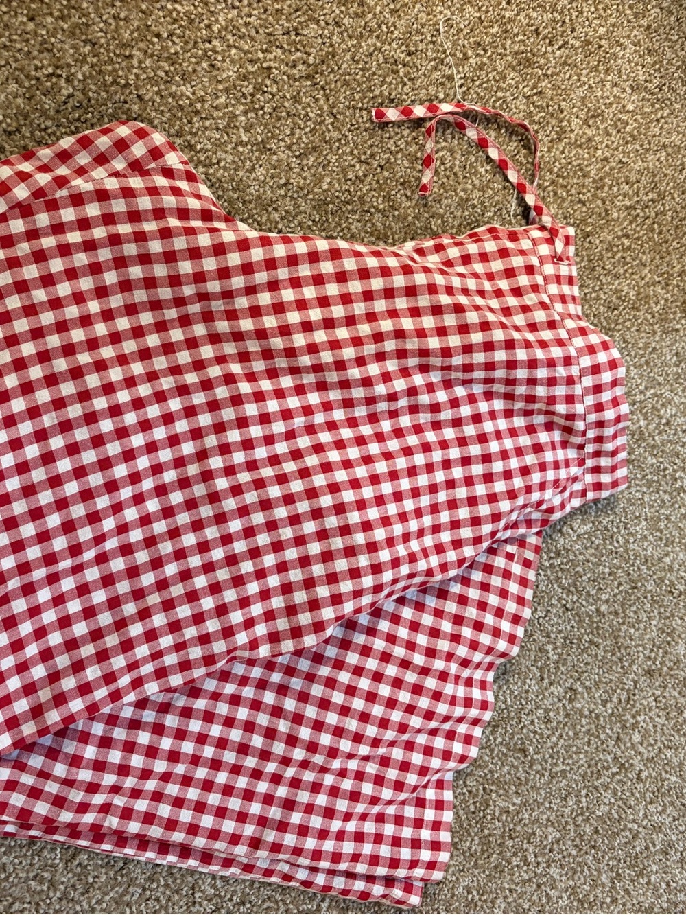Sonderhaus Perfect Pants in Red Gingham - Picture 6 of 6